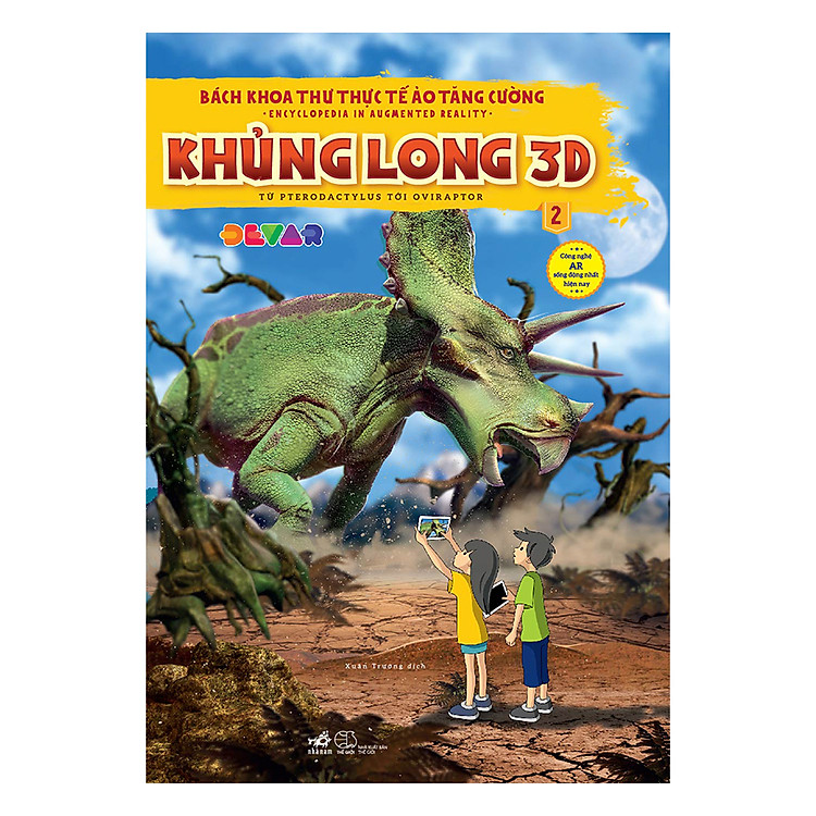 Sách Bách Khoa Thư Thực Tế Ảo Tăng Cường - Khủng Long 3D Tập 2