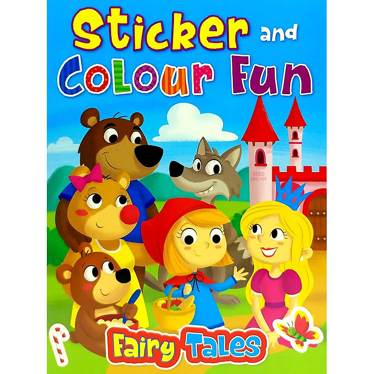 Sticker & Colour Fun: Fairy Tales - Ảnh 4