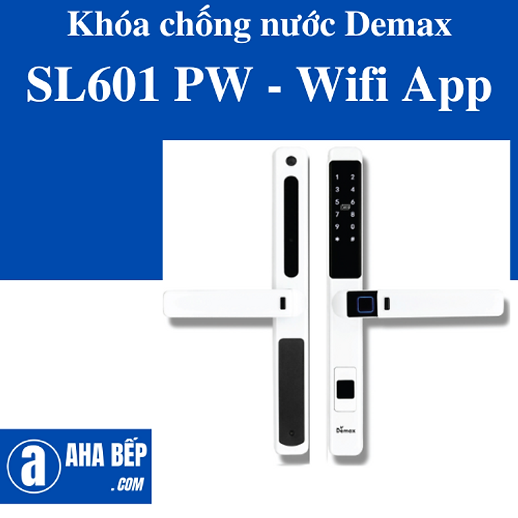 KHÓA CHỐNG NƯỚC DEMAX SL601 PW - WIFI APP - HÀNG CHÍNH HÃNG