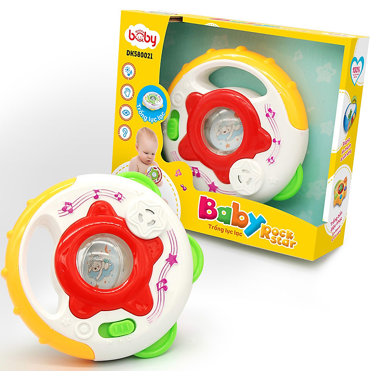 Mua Trống Lục Lạc Baby Rock Star Chính hãng Giá rẻ - Hình ảnh 2