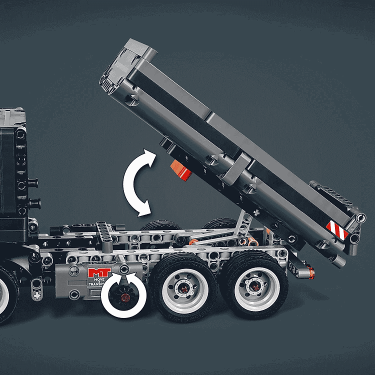 Mua Đồ Chơi Lắp Ráp Xe Ben LEGO 42203 Chính hãng Giá tốt - Hình ảnh 5