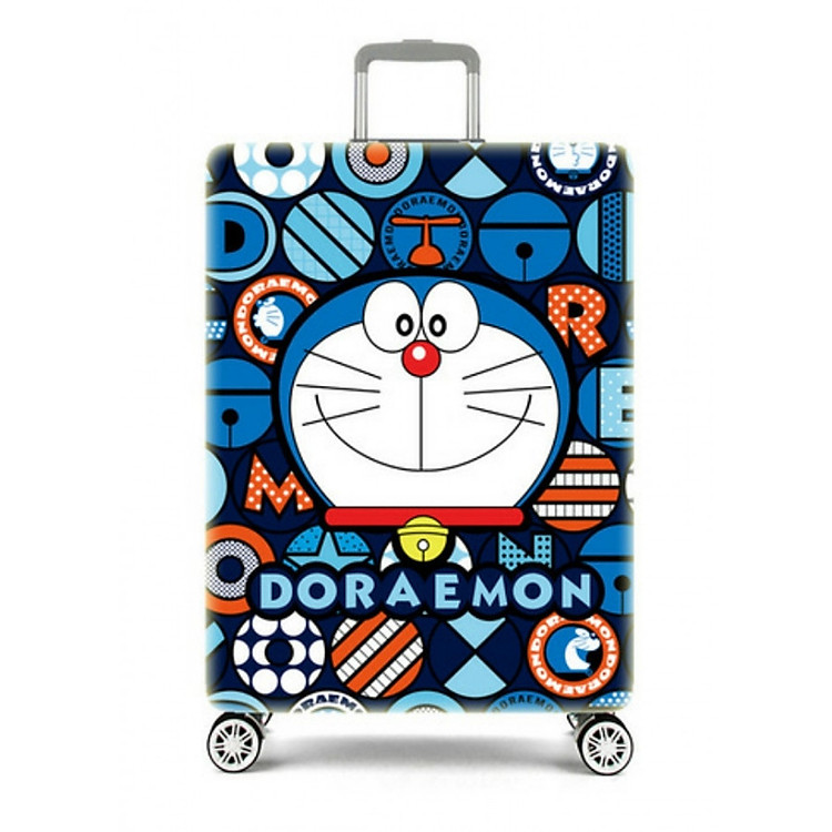 Túi bọc bảo vệ vali - Áo bọc bảo vệ vali - Doraemon