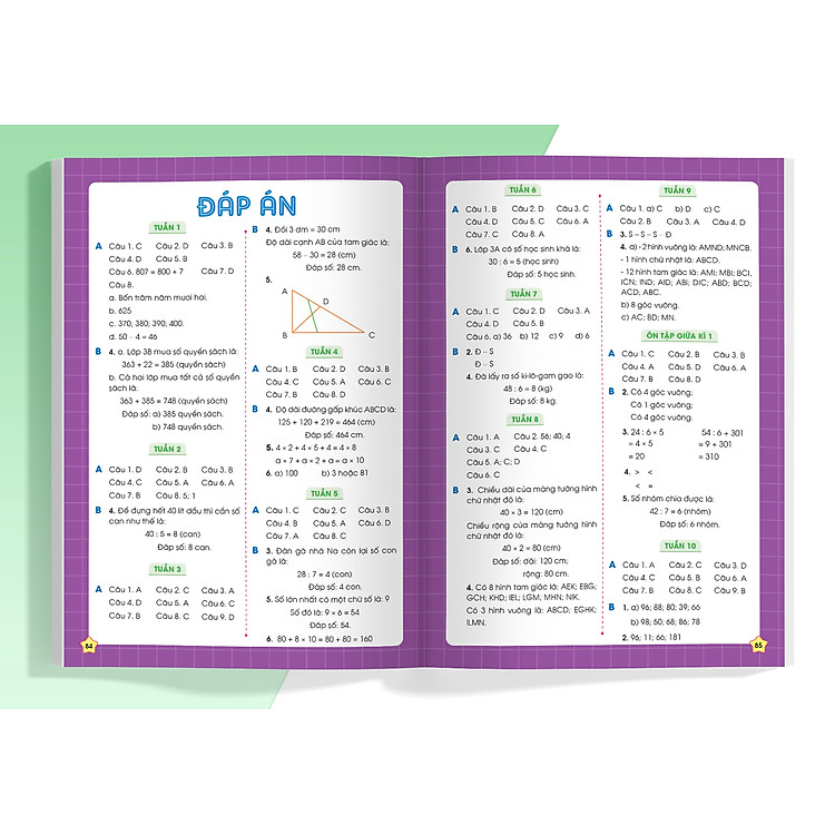 Phiếu bài tập cuối tuần Toán lớp 3 - Ảnh 3