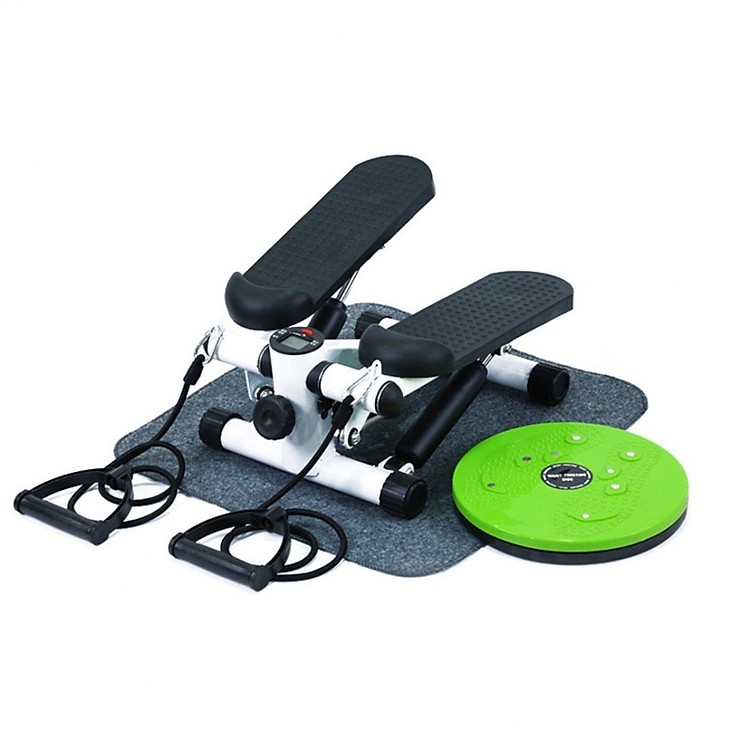 Combo Máy chạy bộ Mini tại nhà + Đĩa xoay eo + Thảm lót máy chạy