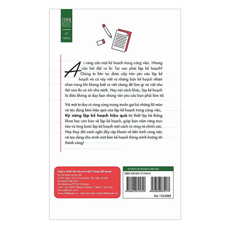 Kỹ Năng Lập Kế Hoạch Hiệu Quả - Ảnh 2