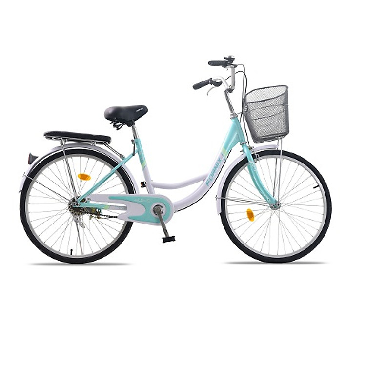 Xe đạp nữ, hiệu Fornix RG24, màu Xanh