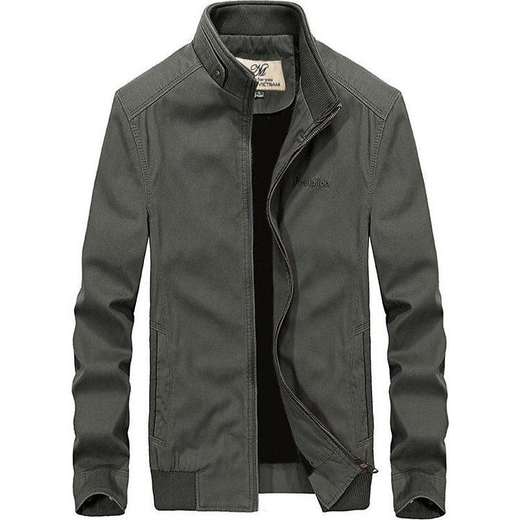 Áo Khoác Nam Áo Khoác Kaki Nam Đơn Giản Cao Cấp-KK34