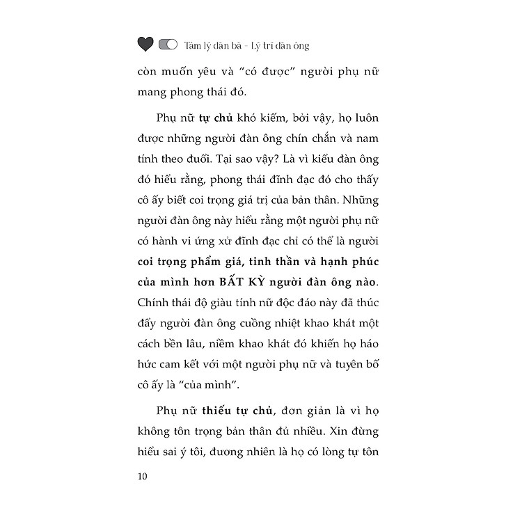 Tâm Lý Đàn Bà - Lý Trí Đàn Ông - Ảnh 5