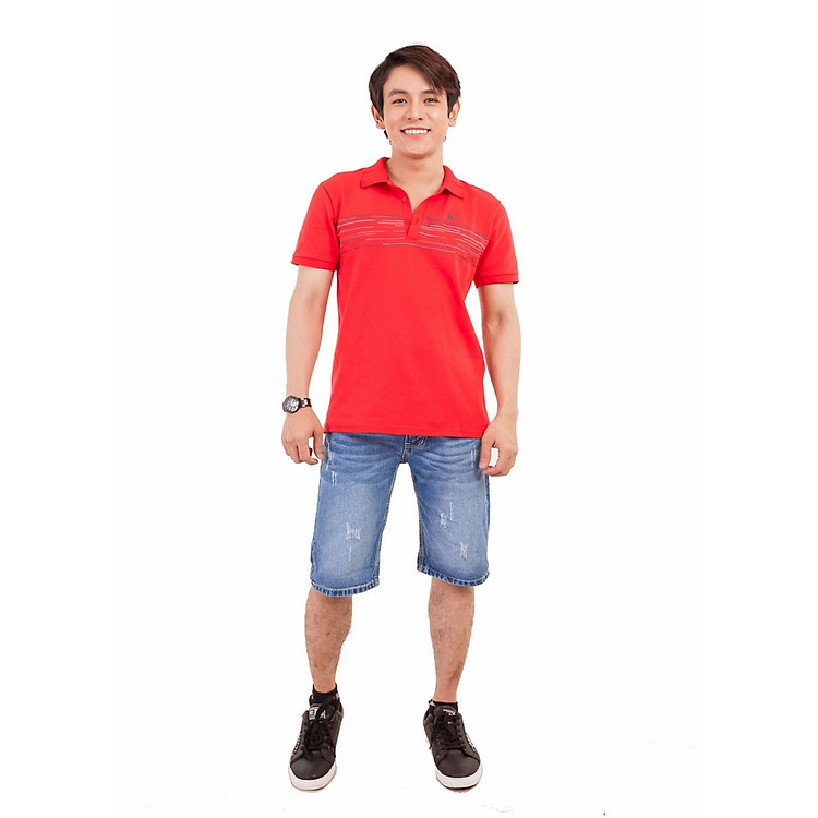Áo Polo Nam Pol Action 4 Gavani - Đỏ Cờ
