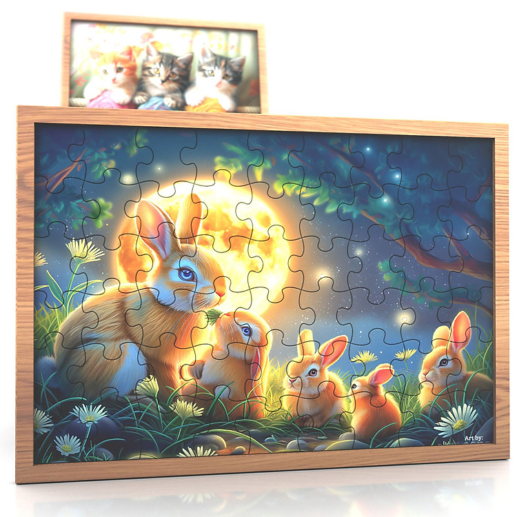 Tranh xếp hình Tia Sáng Móm mẹ (108 mảnh) Chính hãng Ưu đãi - Hình ảnh 3