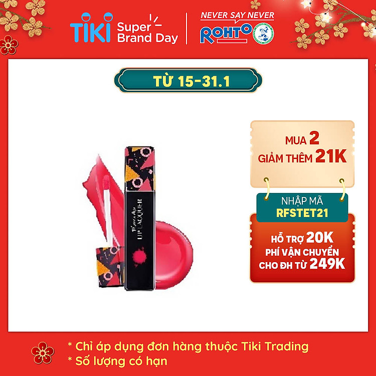 Son kem bóng Miracle Apo Lip Lacquer Gloss 3ml