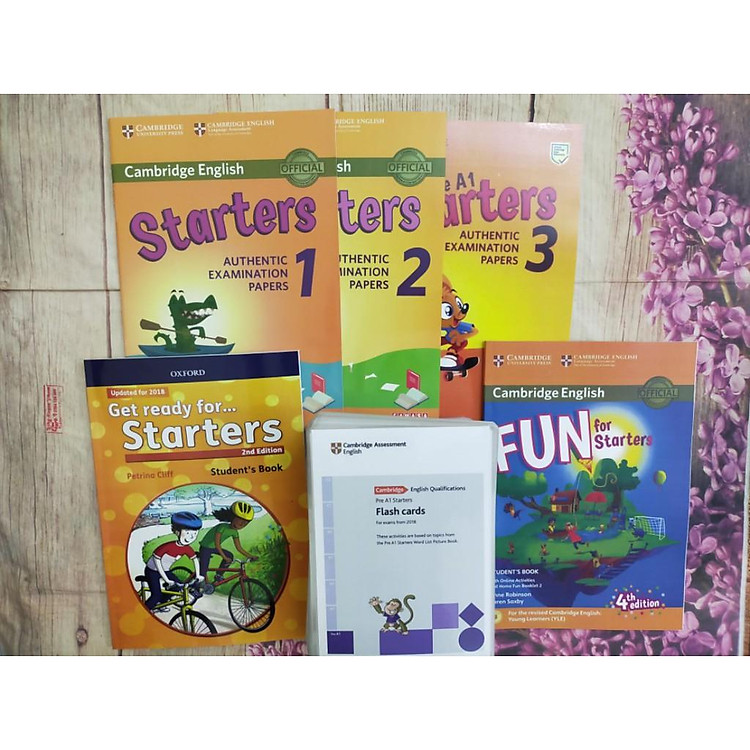 Flashcard ôn luyện Cambridge Pre A1 Starters