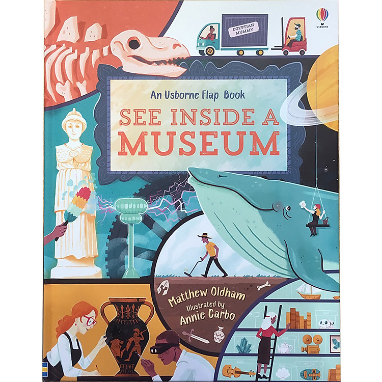 Sách Usborne See Inside A Museum