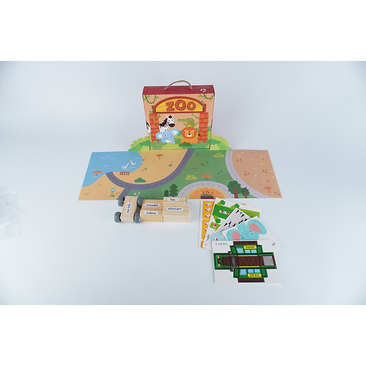 Mua Bộ Đồ Chơi DIY TOONYKIDS Sở Thú Chính hãng Giá rẻ - Hình ảnh 5