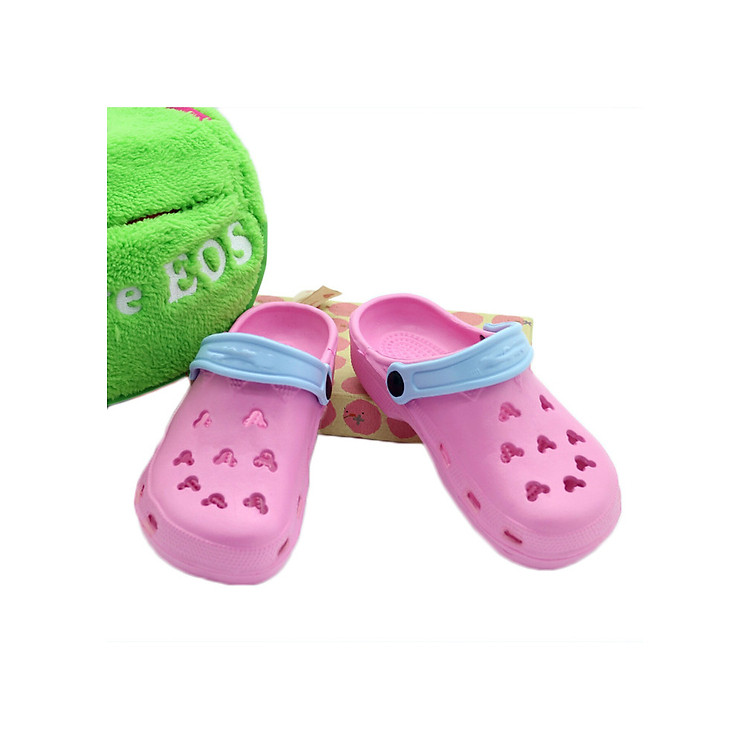 Dép sục nam nữ nhựa mềm cực nhẹ êm thông mát CR11