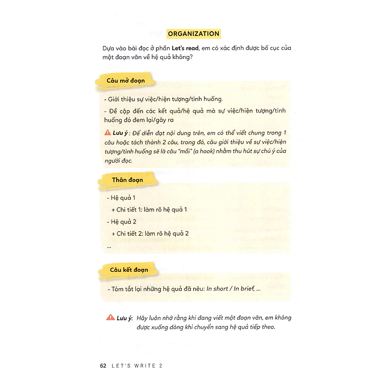 Let’s Write 2 - Viết Đoạn Nâng Cao - Ảnh 3