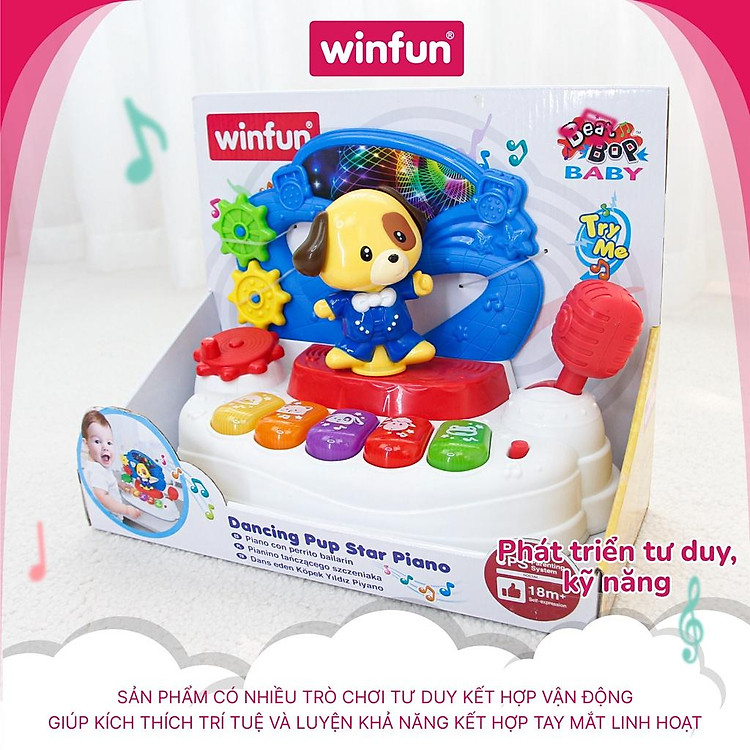 Mua Đồ Chơi Đàn Nhạc Pu Winfun 0796-NL Chính hãng Giá tốt - Hình ảnh 3
