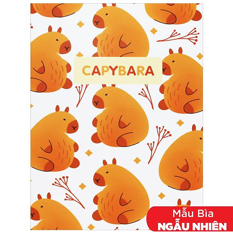 Tập Học Sinh Capybara Pattern (4 ô ly, 96 trang, 100gsm) - Ảnh 2