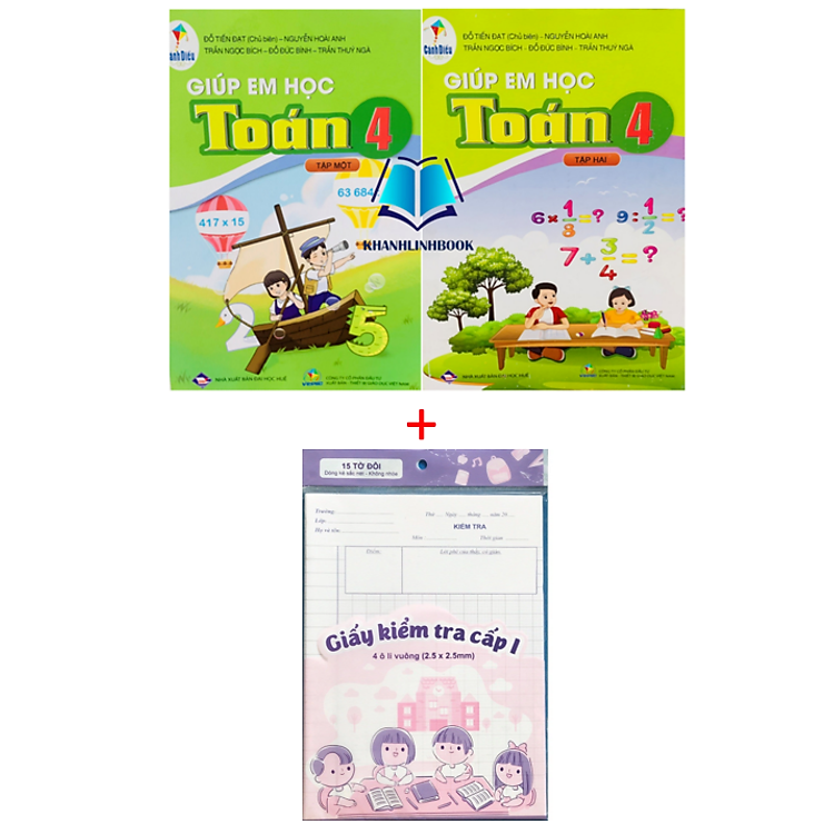 Giúp Em Học Toán 4 – Tập 1 + 2