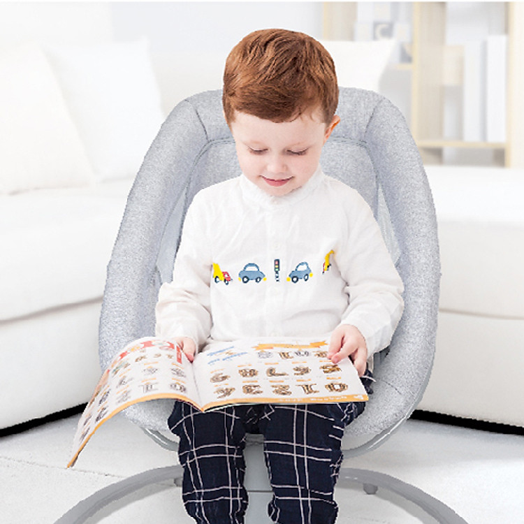 Nôi ru ngủ kết hợp ghế đọc sách Mastela Chính hãng Giá rẻ - Hình ảnh 4