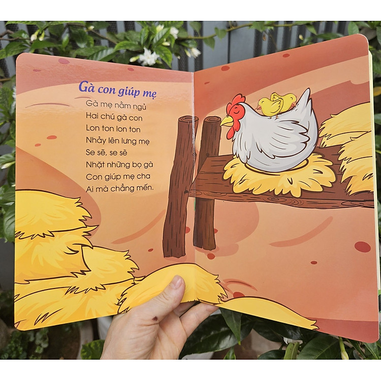 Combo 3 Cuốn Sách Thơ, Truyện, Đồng Dao Cho Bé Học Nói - Phát triển IQ, EQ - Ảnh 5
