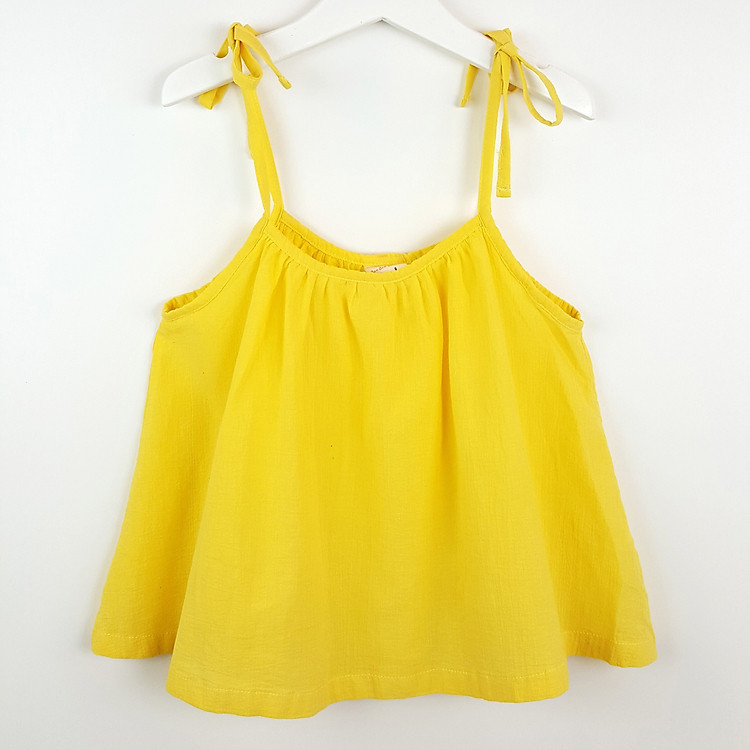 Áo Hai Dây bé Gái (Mặc Mát) - Nhập Khẩu Hàn Quốc