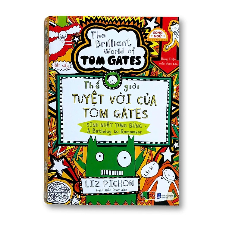 Thế giới tuyệt vời của Tom Gates - The Brilliant world of Tom Gates (Song ngữ Anh - Việt)
