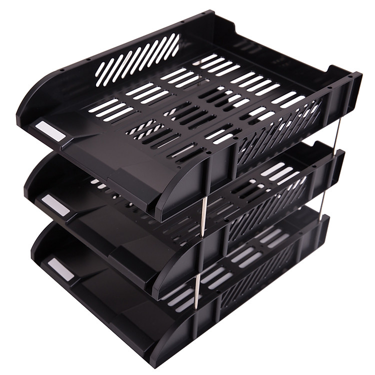 Tài Liệu 3 Ngăn Deli E9217 (Ghi Xám) - Ảnh 4