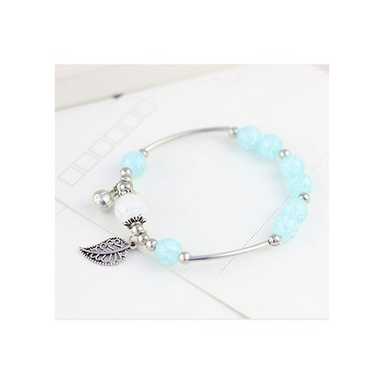 Vòng gốm tình duyên mây họa ánh trăng lắc tay nữ xinh xắn cá tính Hàn Quốc