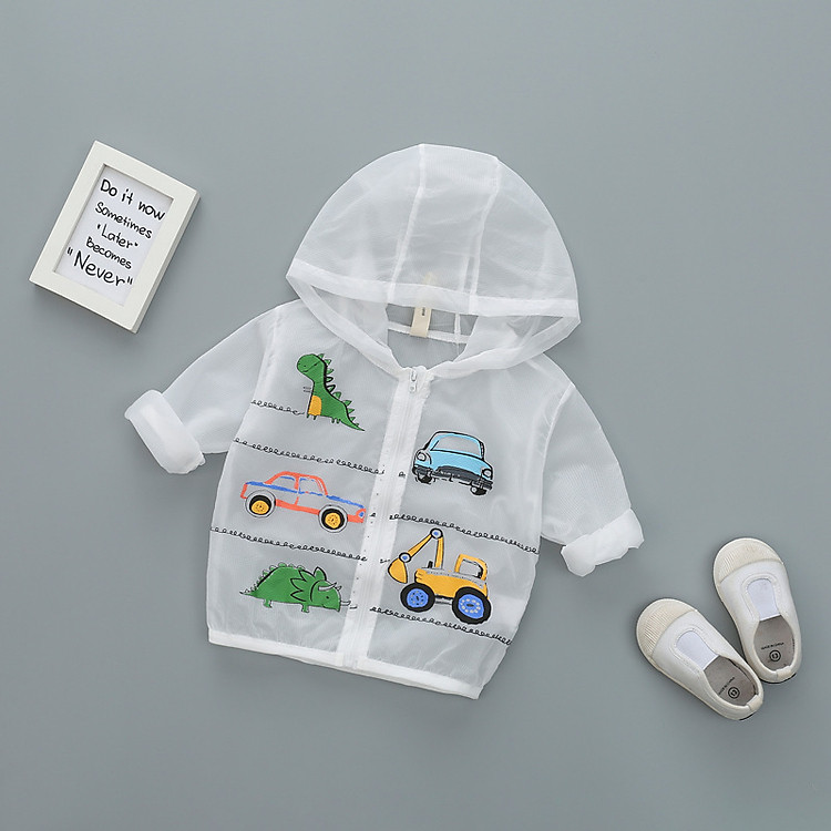 Áo khoác chống nắng dễ thương cho bé trai, gái