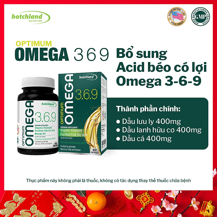 Thực phẩm chức năng Optimum Omega 369