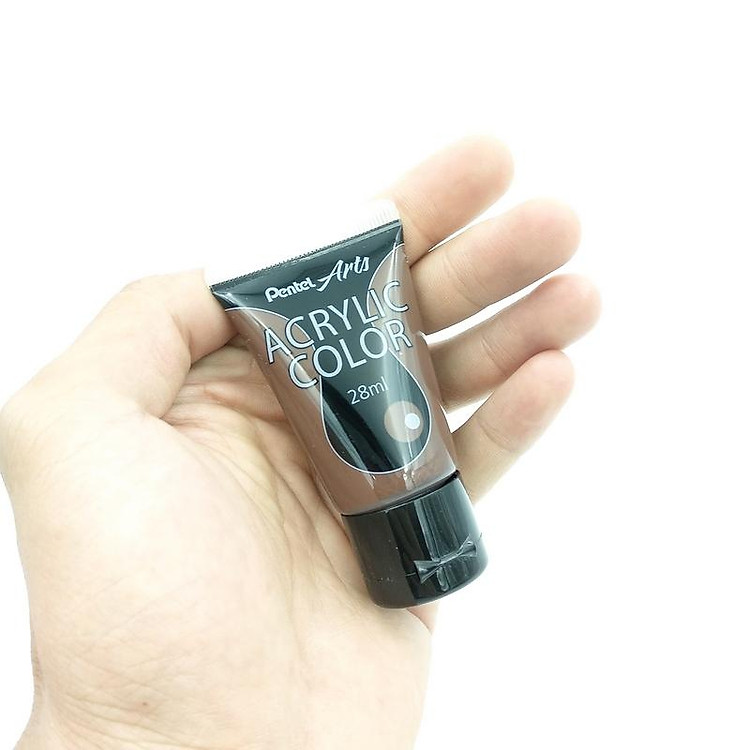 Tuýp Màu Acrylic Pentel WA2-T09 - Burnt Umber - Ảnh 4