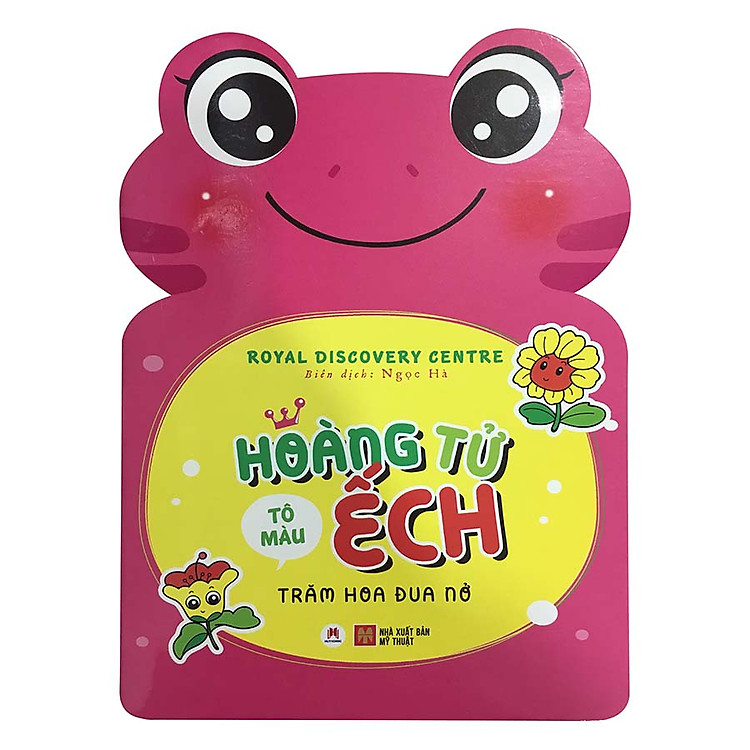 Sách Tô Màu Hoàng Tử Ếch - Trăm Hoa Đua Nở