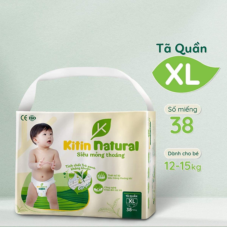 Chọn mua tại Shopee: Tả quần Kitin Natural size XL38 mua giá tốt nhất tại Shop Mall