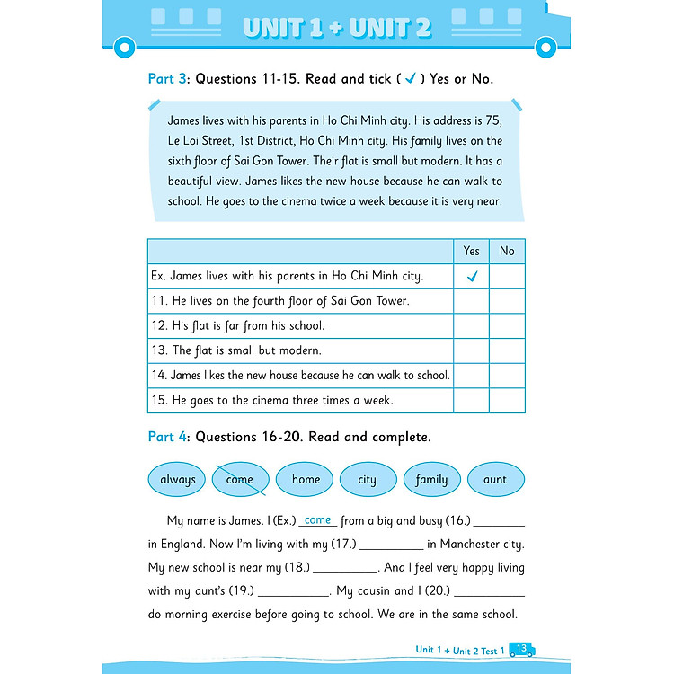 Big 4 Bộ Đề Tự Kiểm Tra 4 Kỹ Năng Nghe - Nói - Đọc - Viết (Tập 1) - Ảnh 2