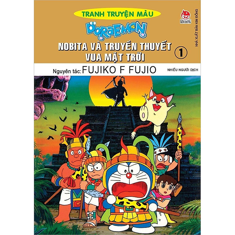 Doraemon Tranh Truyện Màu - Nobita Và Truyền Thuyết Vua Mặt Trời (Tập 1) (Tái Bản 2023) - Ảnh 2