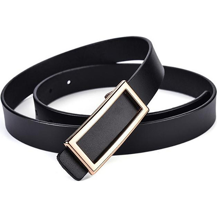 Thắt lưng nữ thời trang, chất liệu da thật NT217