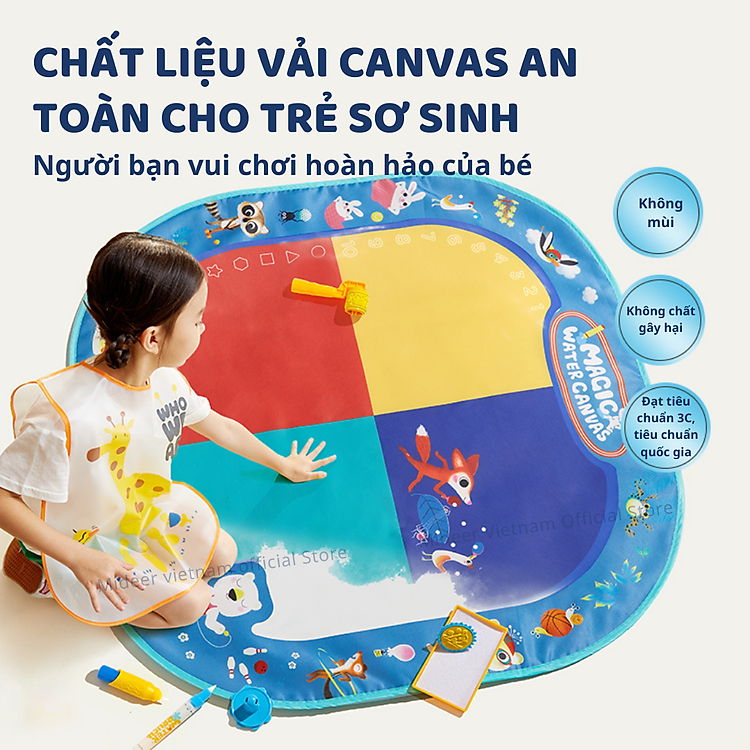 Thảm Vẽ Tranh Nước Mideer Magic Chính hãng Giá rẻ - Hình ảnh 4