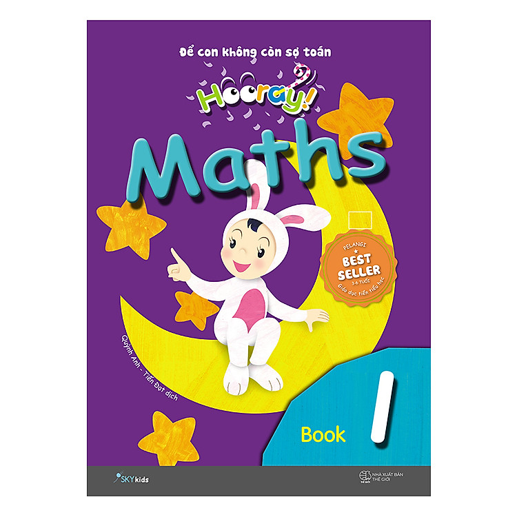 Sách Hooray Math – Để Con Không Còn Sợ Toán (Book 1)
