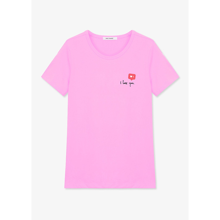 Áo Thun Nữ Tay Ngắn Lime Orange T-shirt - LO19171109