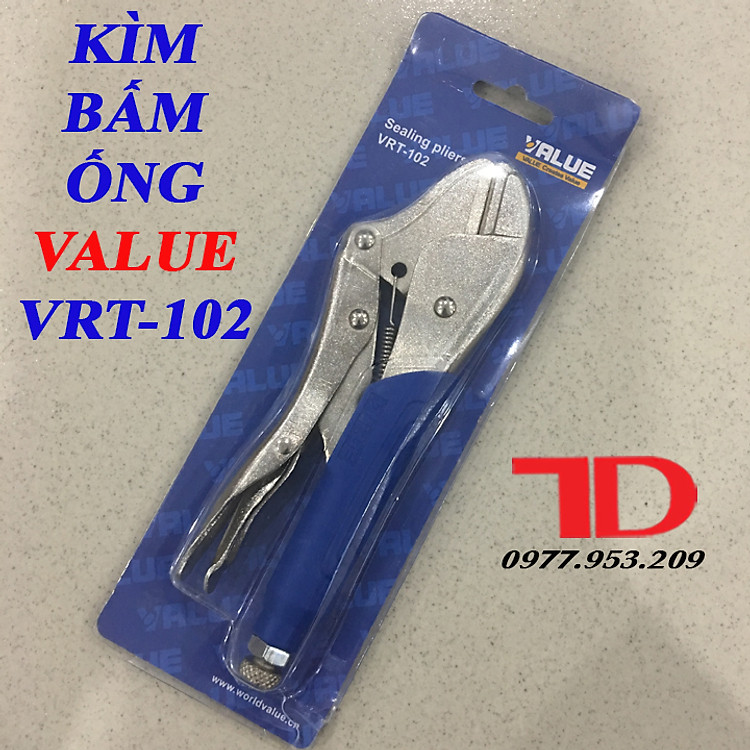 Kìm bấm ống VALUE VRT 102 hàng chính hãng