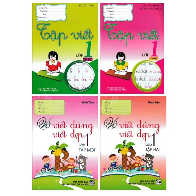 Vở Viết Đúng Viết Đẹp Lớp 1