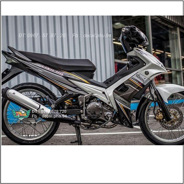 Tem Rời Exciter 2006-2010 đen bạc (N)