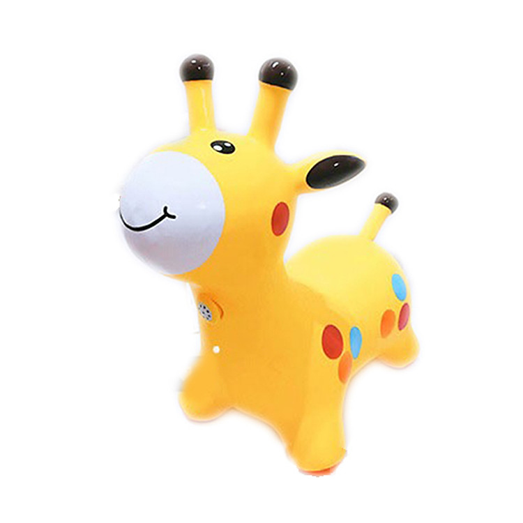 Thú Nhún Lạc Đà Bơm Hơi Nội Địa Cao Cấp (Có Nhạc + Tặng Kèm Bơm)