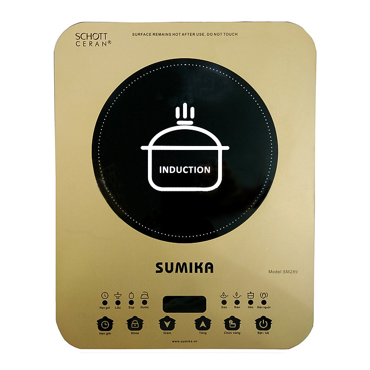 Bếp Điện Từ Sumika SM289 - Tặng Kèm Nồi Lẩu - Hàng chính hãng