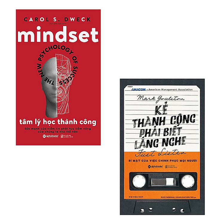 Bộ 2 cuốn sách về thành công: Tâm Lý Học Thành Công + Kẻ Thành Công Phải Biết Lắng Nghe