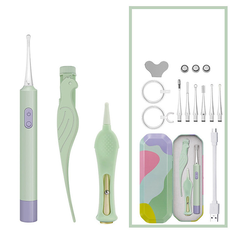 Bộ Dụng Cụ Lấy Ráy Tai Có Đèn Chính hãng Giá tốt - Hình ảnh 5