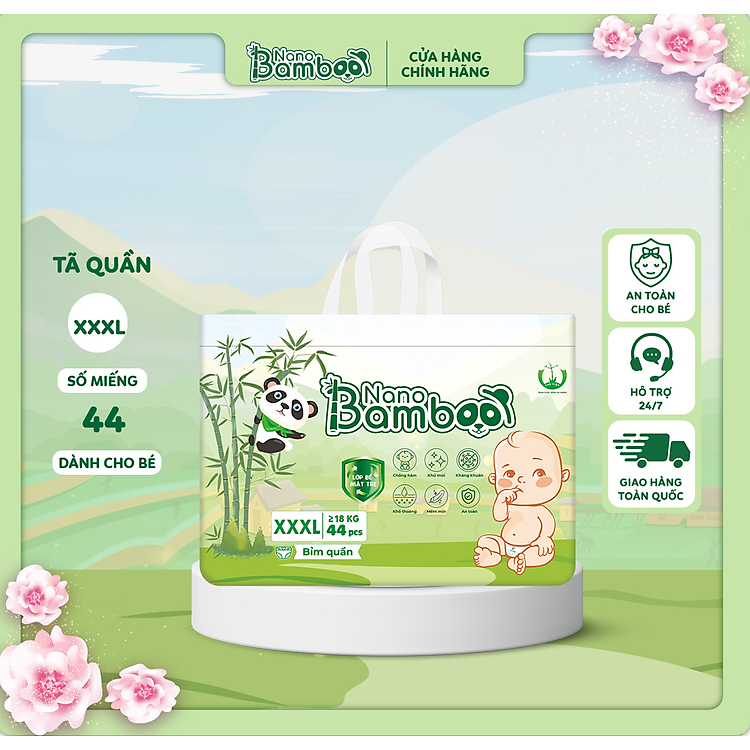 Chọn mua tại Shopee: Tã Quần Nano Bamboo size XXXL mua giá tốt nhất tại Shop Mall