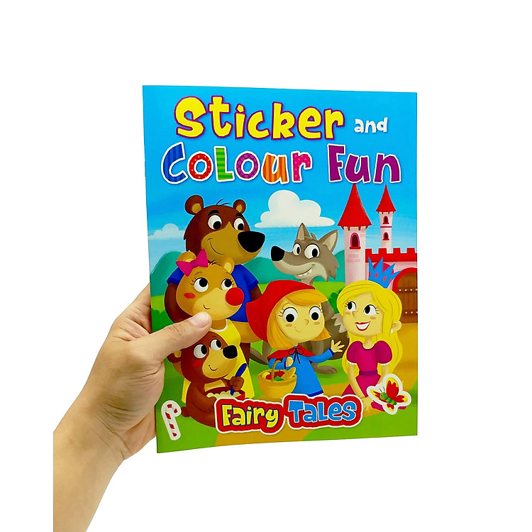 Sticker & Colour Fun: Fairy Tales - Ảnh 7