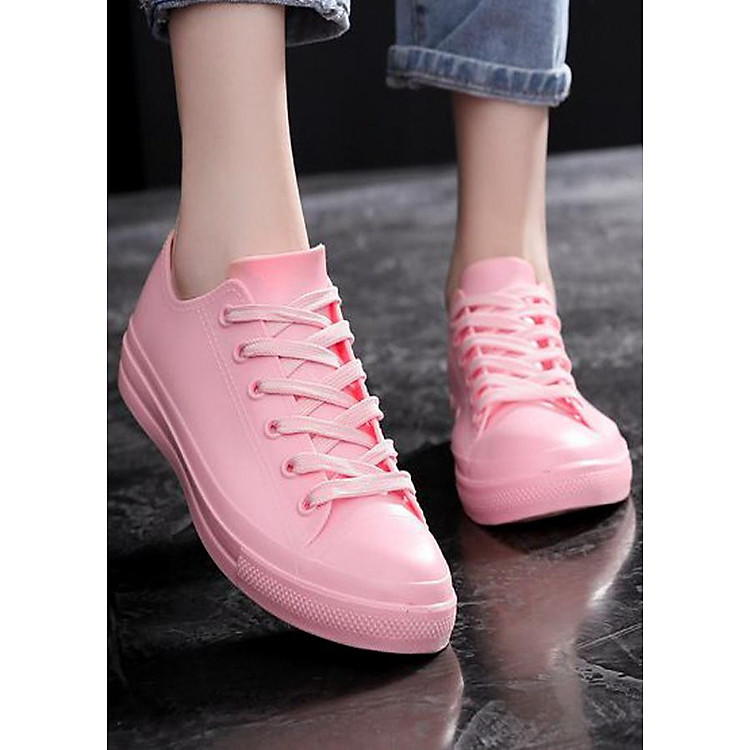 Giày sneaker nữ , chất liệu nhựa dẻo cao cấp 9600502-Nu